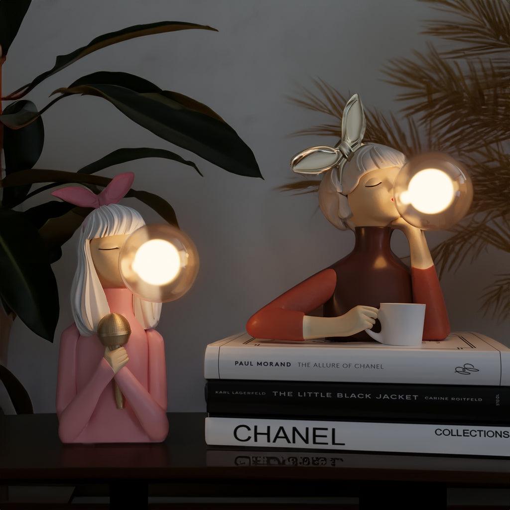 Lumière Lamp - Verspielte Mädchenlampe für kreative Innenräume