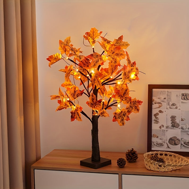 LED Ahornbaum – Warme Herbststimmung mit Beleuchtung