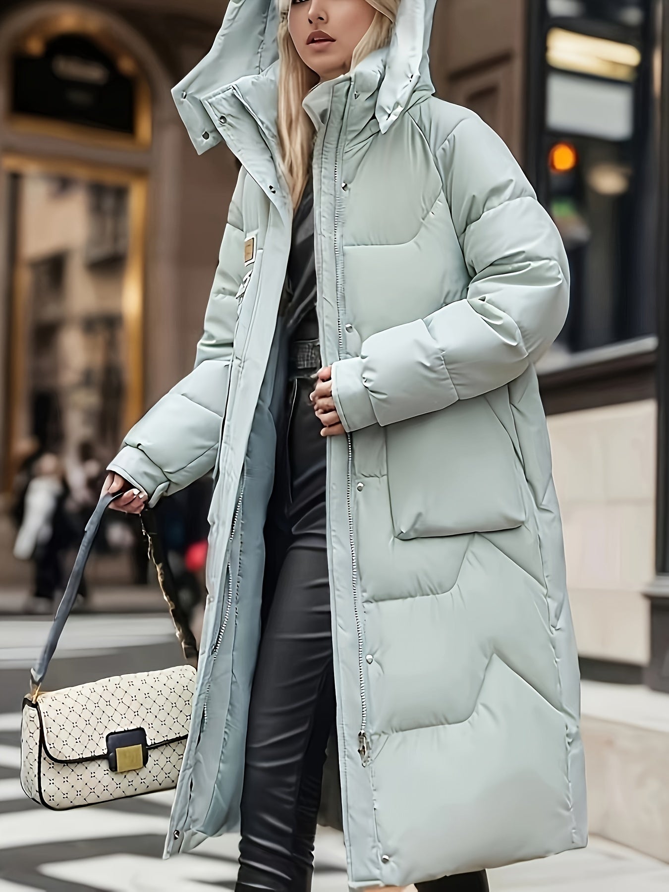 Gepolsterte Winterjacke - Komfort und Stil für die Kalten Monate