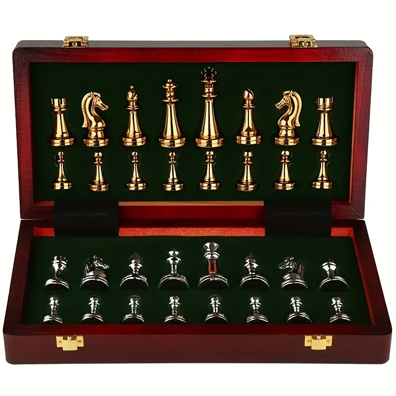 Vintage Schachspiel Set – Strategisch und Zeitlos