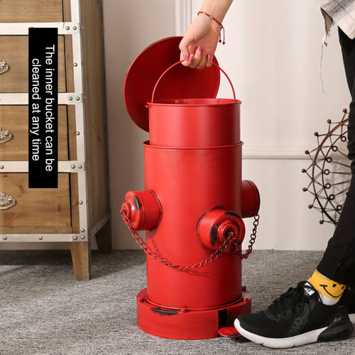 Vintage Feuerhydrant-Mülleimer – Das perfekte Vatertagsgeschenk für Zuhause