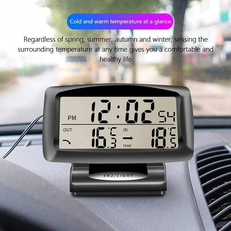 DualTemp Auto Thermometer – Immer Einblick in Innen- und Außentemperatur