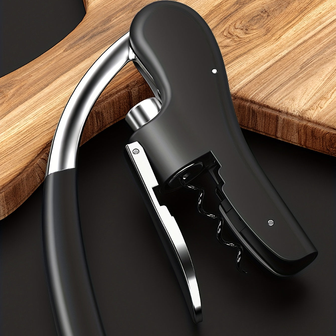 Ergonomischer Korkenzieher – Schnell und Sicher Weinflaschen Öffnen für Zuhause und Gastronomie
