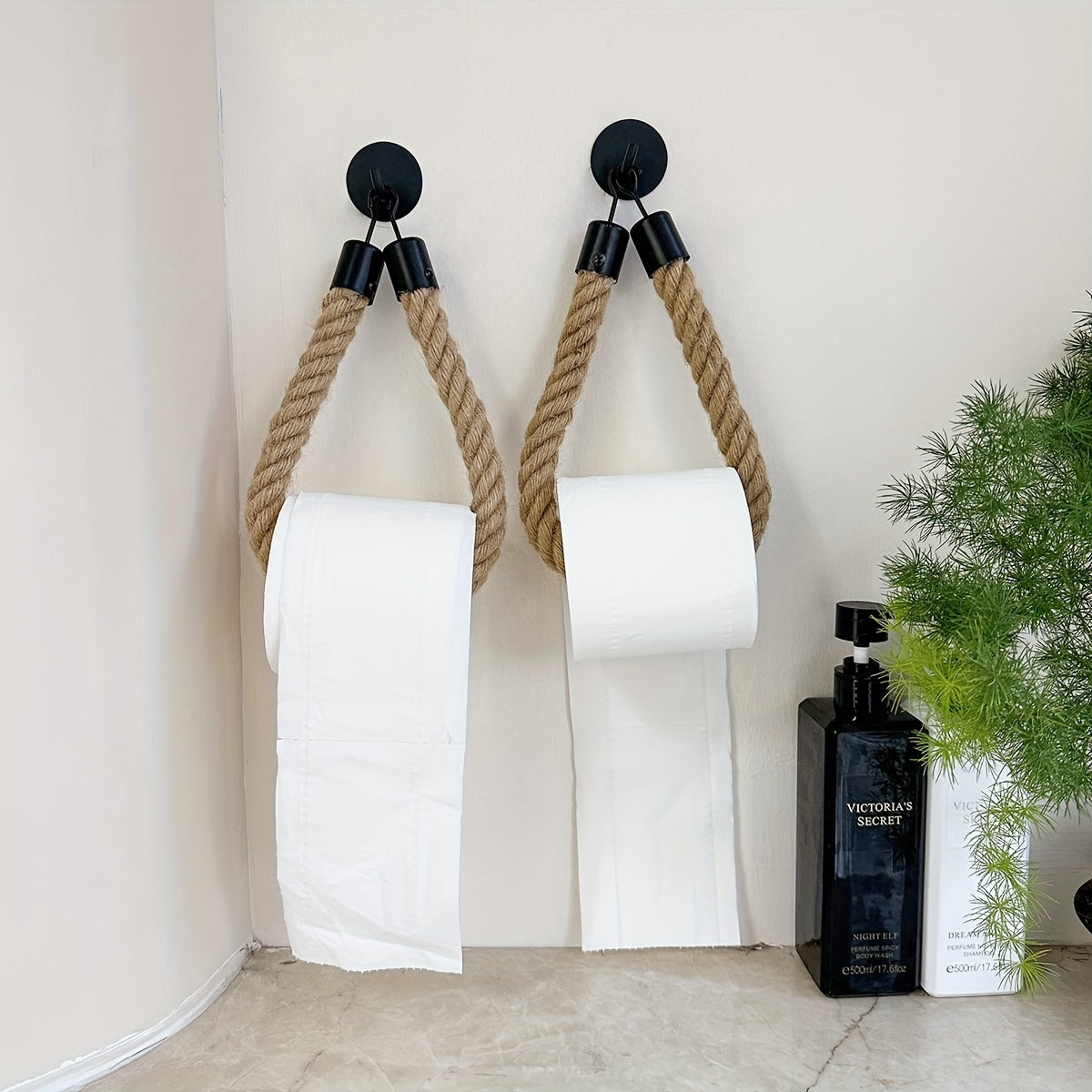 Hanfseil Toilettenpapierhalter – Für Stylische Badezimmer