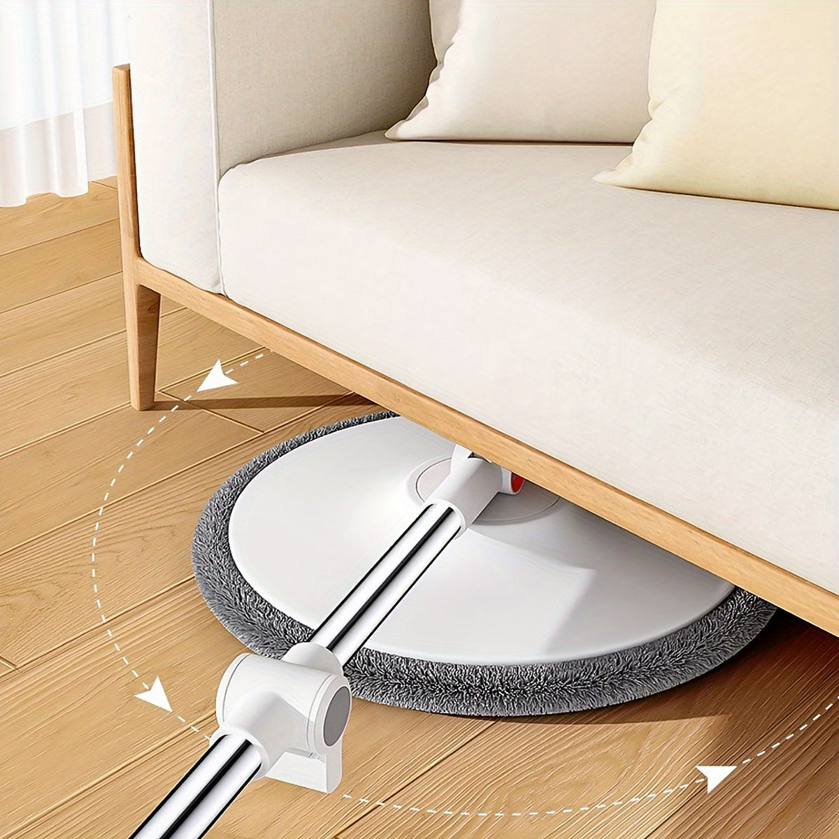 FlexiClean Spin Mop Set – Handsfree, Verstellbar und Effizientes Reinigen