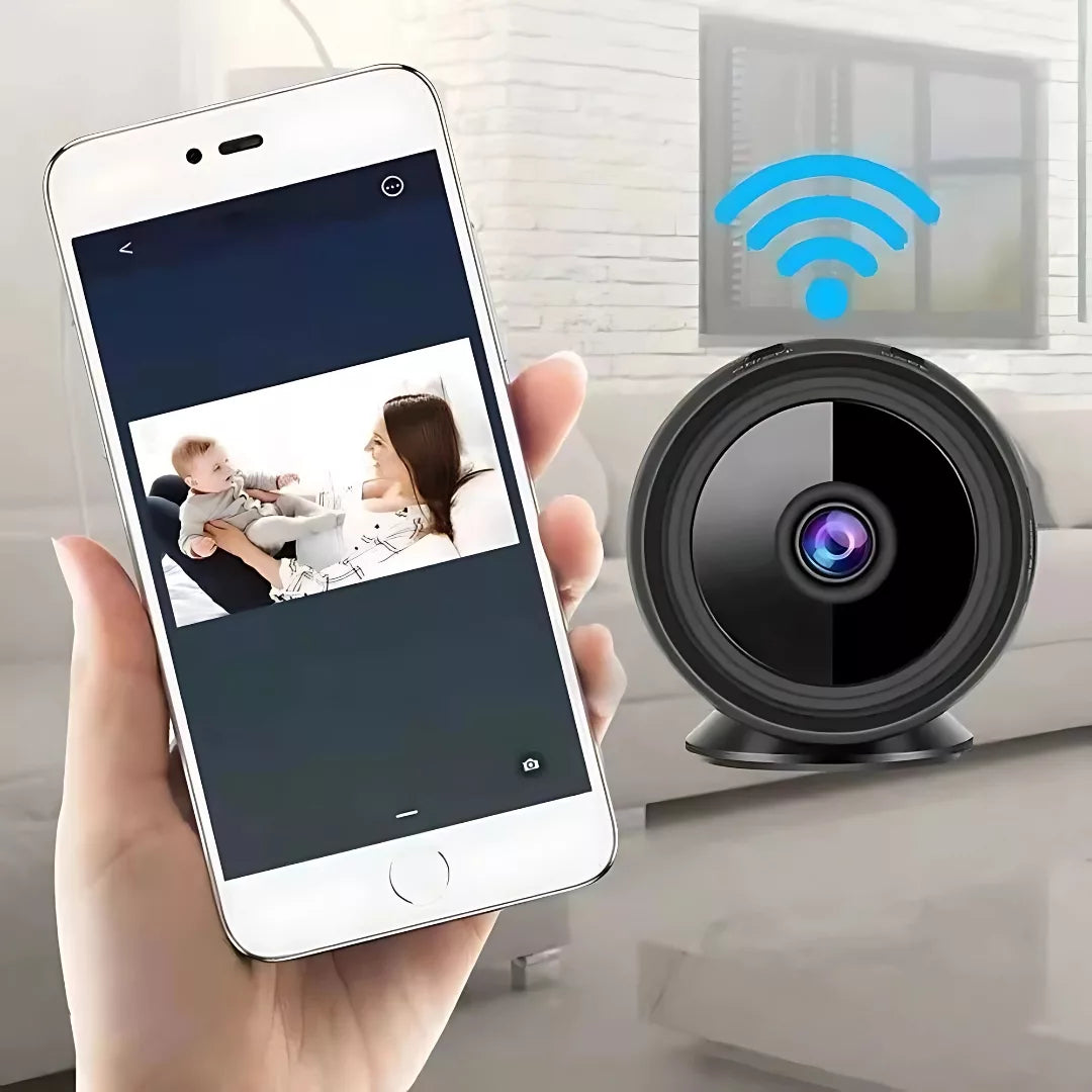Kompakte Wifi Sicherheitskamera – Intelligent und Unauffällig