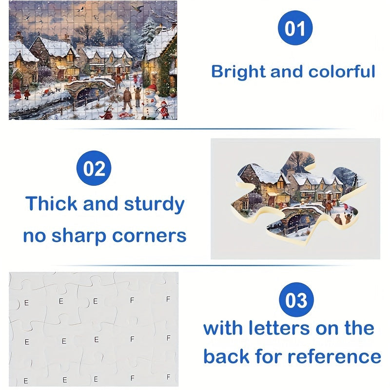 Winterliche Feiertage Puzzle – Für Gemütlichkeit und Spaß