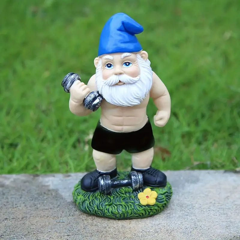 Sportliche Zwerge – Lustige Gartenfiguren für eine verspielte Atmosphäre