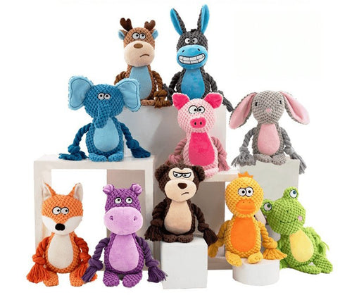 Fröhliche Kuscheltier für Hunde – Für verspielte Momente