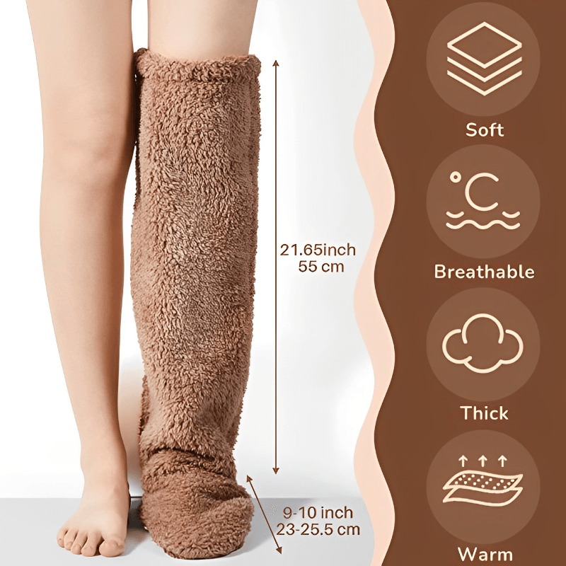 Warme Teddy-Socken – Komfortabel und weich