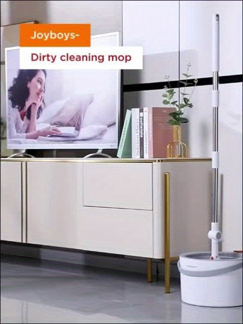 FlexiClean Spin Mop Set – Handsfree, Verstellbar und Effizientes Reinigen
