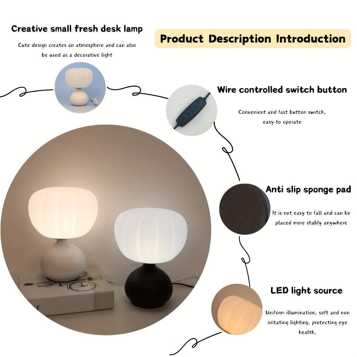 Luftige Balance Lampe – Moderne Atmosphäre für Deinen Raum