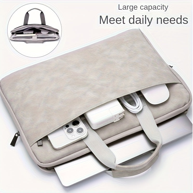 UrbanCarry PU Laptoptasche – Elegant und Praktisch für Jeden Arbeitstag