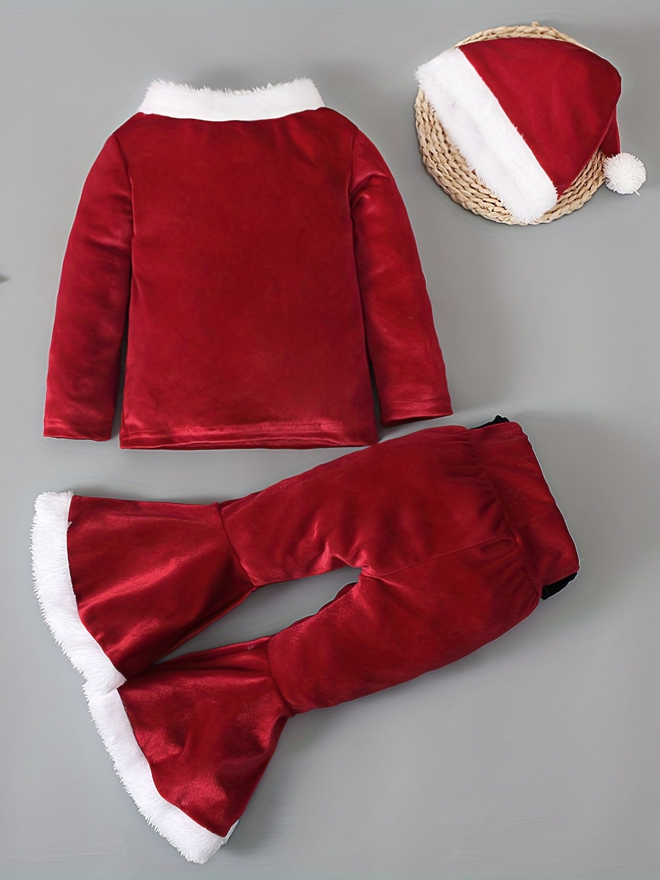 Niedliches Weihnachtsoutfit-Set für Kinder – Für festlichen Weihnachtsspaß