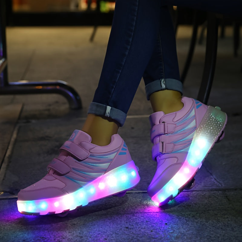 LichtJong Leuchtende Rollersneakers - Für Kinder, die sich gerne bewegen