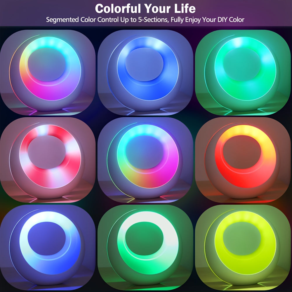 Bunte Ringlampe – Bringe Leben und Atmosphäre in deinen Raum