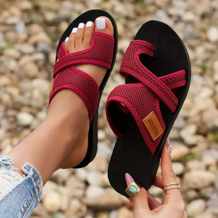 Corvella Orthopädische Sandalen – Atmungsaktives Mesh & Fußunterstützung