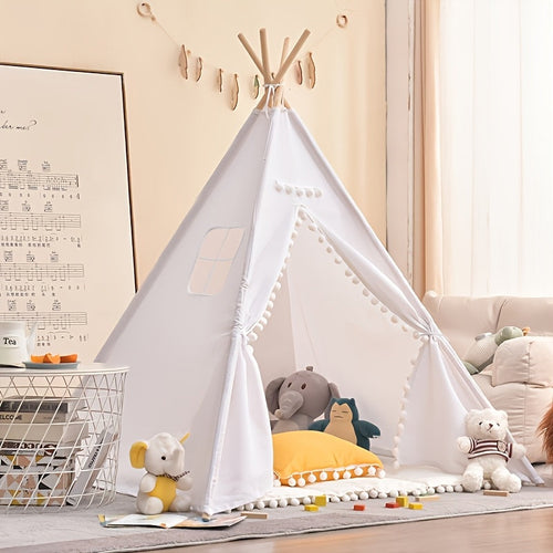 KiddieTipi Multifunktionales Tipi Zelt – Weiche Zelte für drinnen und draußen