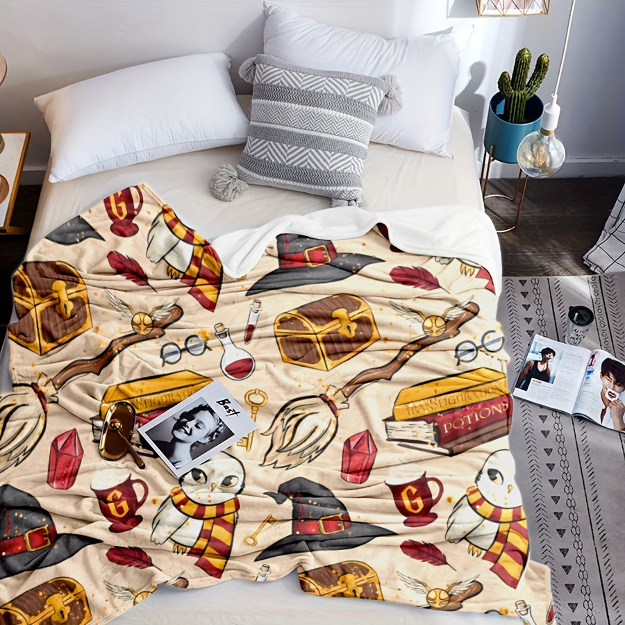 Magische Harry Potter Decke – Für eine bezaubernde Atmosphäre in deinem Zuhause