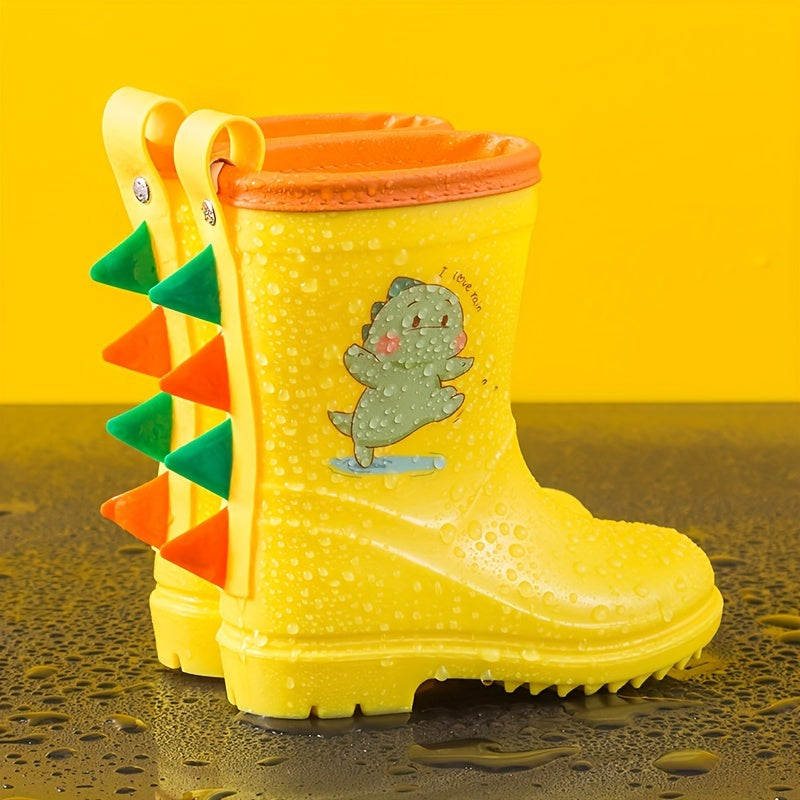 Dino Splash Gummistiefel für Kinder - Verspielter Schutz für Regentage