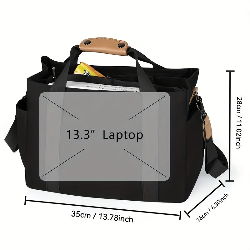 ComfortCarry Damen Tote Tasche – Leichtgewicht mit Abnehmbarem Band und Viel Stauraum