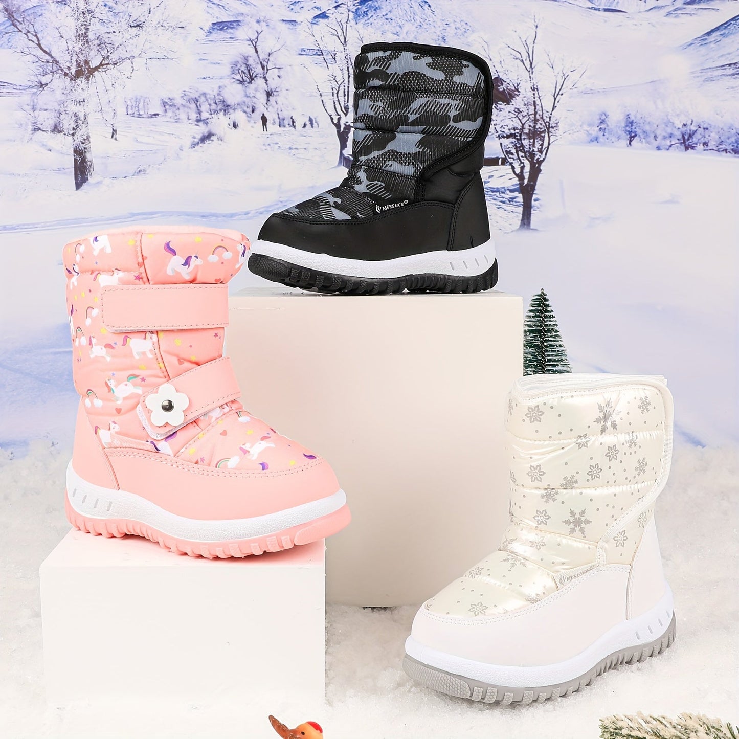 Sneeuwmagie Abenteuerstiefel für Kinder - Für Warme Füße im Winter