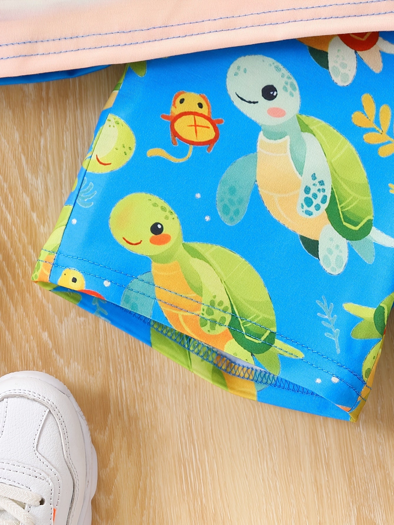 Schildkröten Druck Sommer Set – Lässiges T-Shirt und Shorts für Jungen