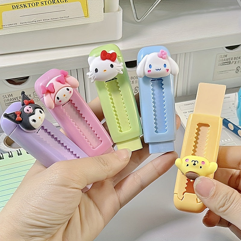 Sanrio Figuren Radiergummi Set – Für Lustige und Präzise Korrekturen