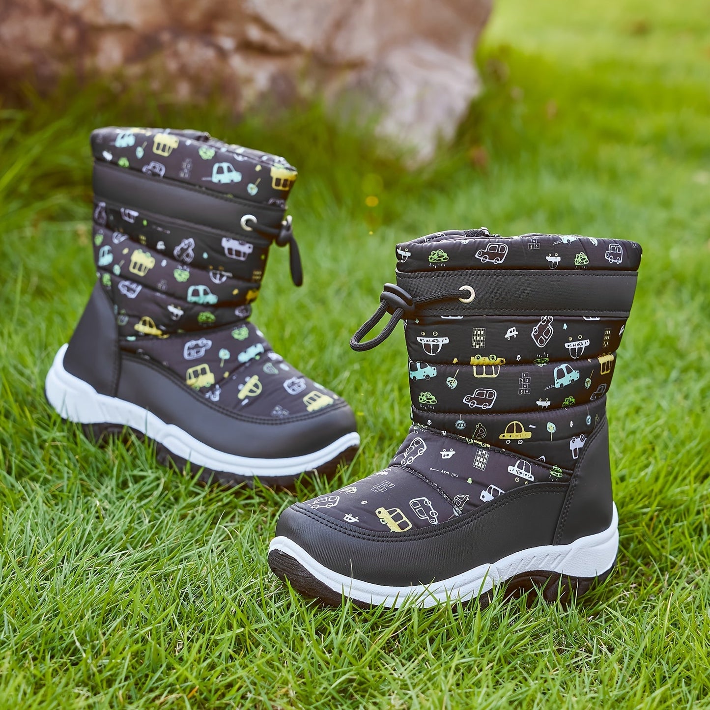 Spielerische Abenteurer Schneestiefel für Kinder – Warm und sicher für draußen