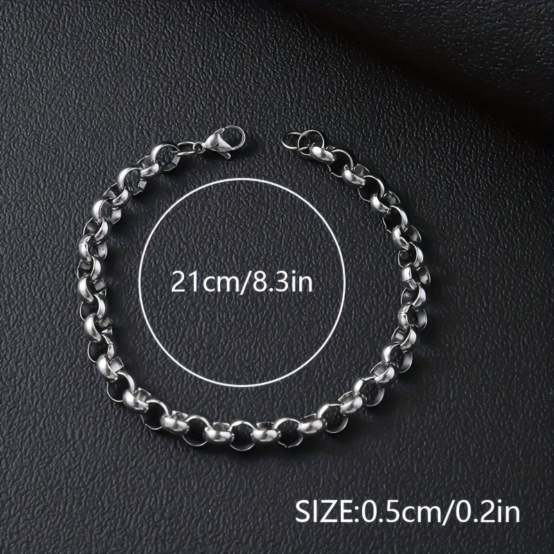 UrbanSteel Armbandenset – Cool und Trendy für Herren