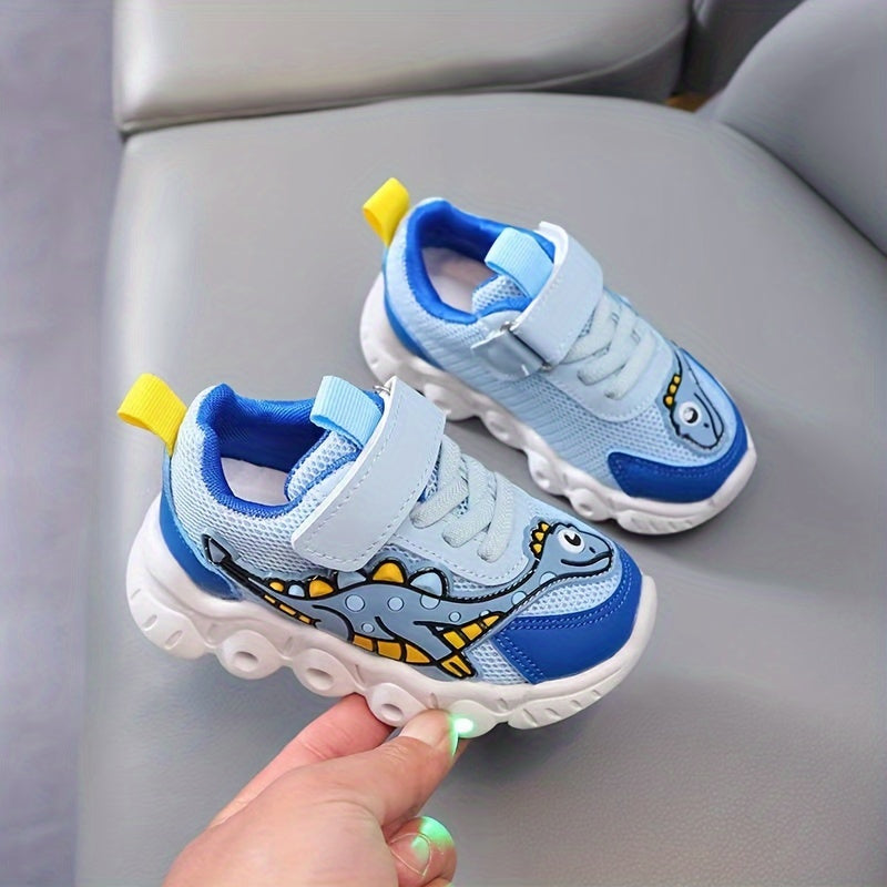 DinoLicht Abenteuer LED-Sneaker - Leuchtende Abenteuer für Kinder