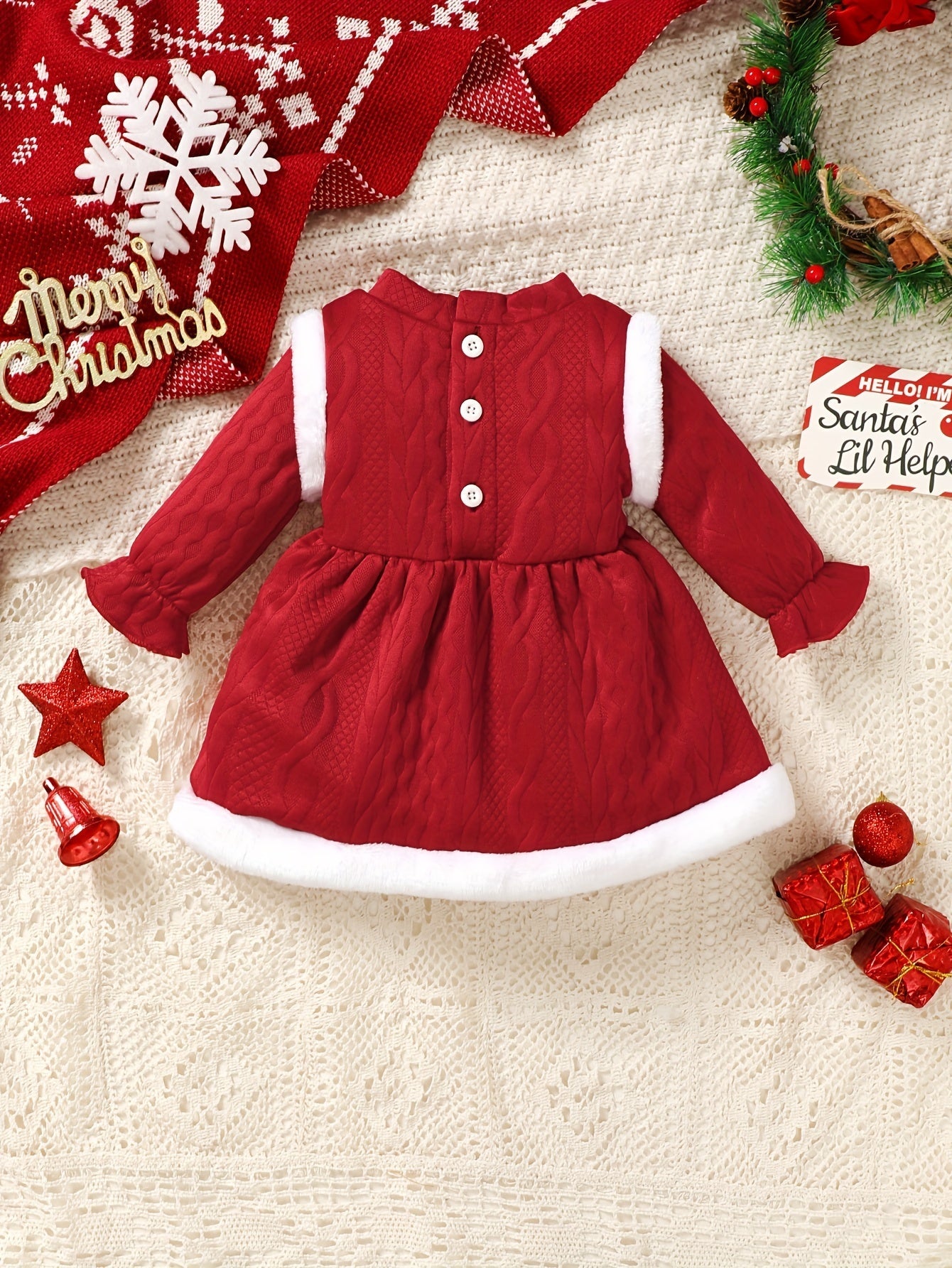 Weihnachtskleid für Babys – Für festliche Gemütlichkeit