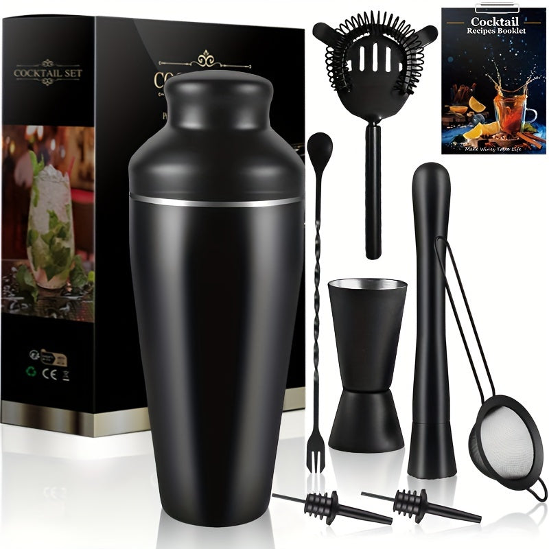 Deluxe Cocktail Set – Professionelle Barzubehör für den Heimgebrauch mit Cocktailrezepten