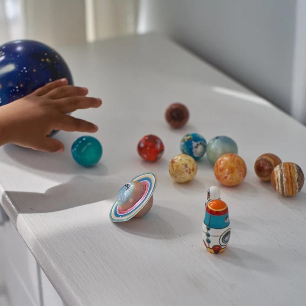 Galaxy Quest Holzplaneten Set – Lehrreiches Abenteuer für Kinder