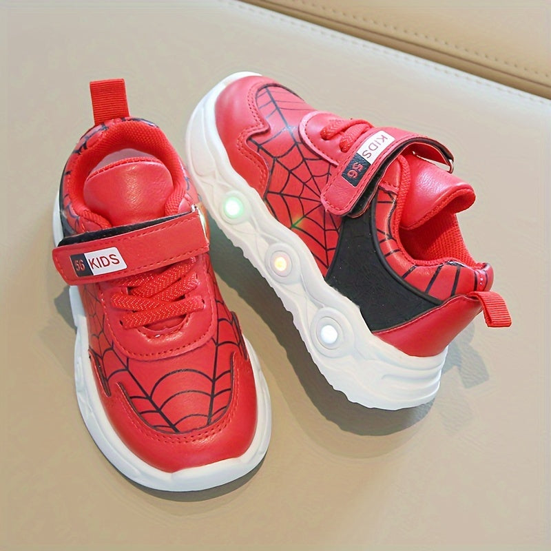 Spider-Net LED Sneakers - Für Abenteuerlustige Kinder