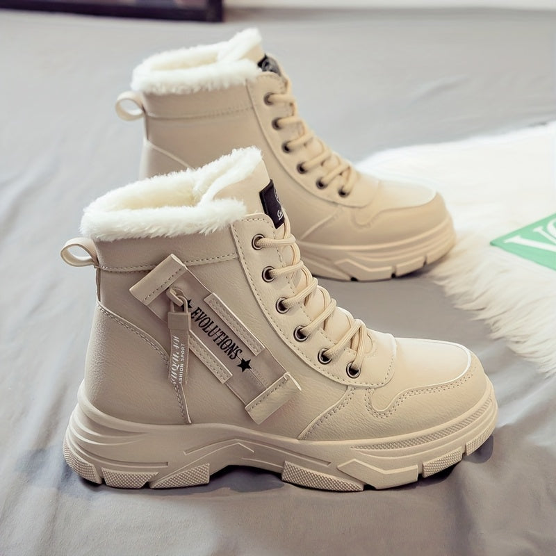 Winter Komfort Stiefel für Damen – Warme Ankle Boots mit Stilvollem Design