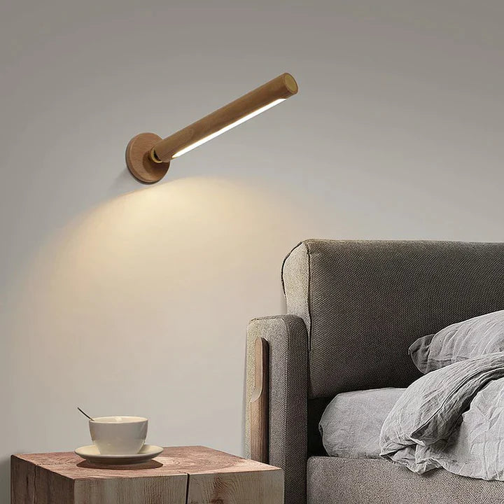 LumaWood Holz-Wandlampe – Für Stimmungsvolle und Flexible Beleuchtung