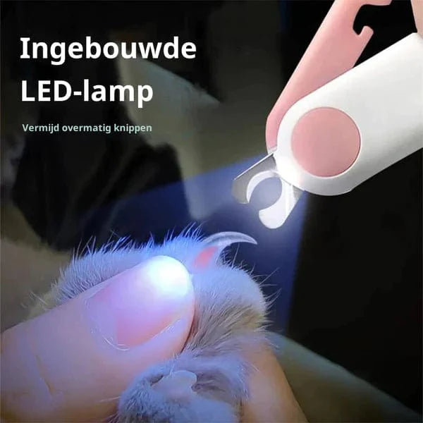 PetCare Nagelschere – Sicher und einfach trimmen mit Licht
