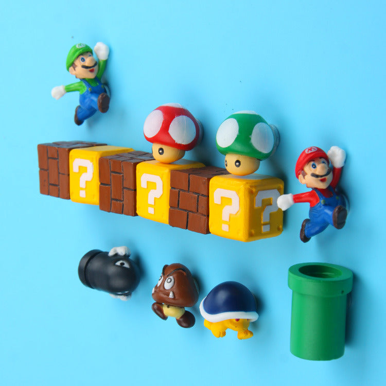 Super Mario Kühlschrankmagneten – Für Fröhliche Küchendekoration