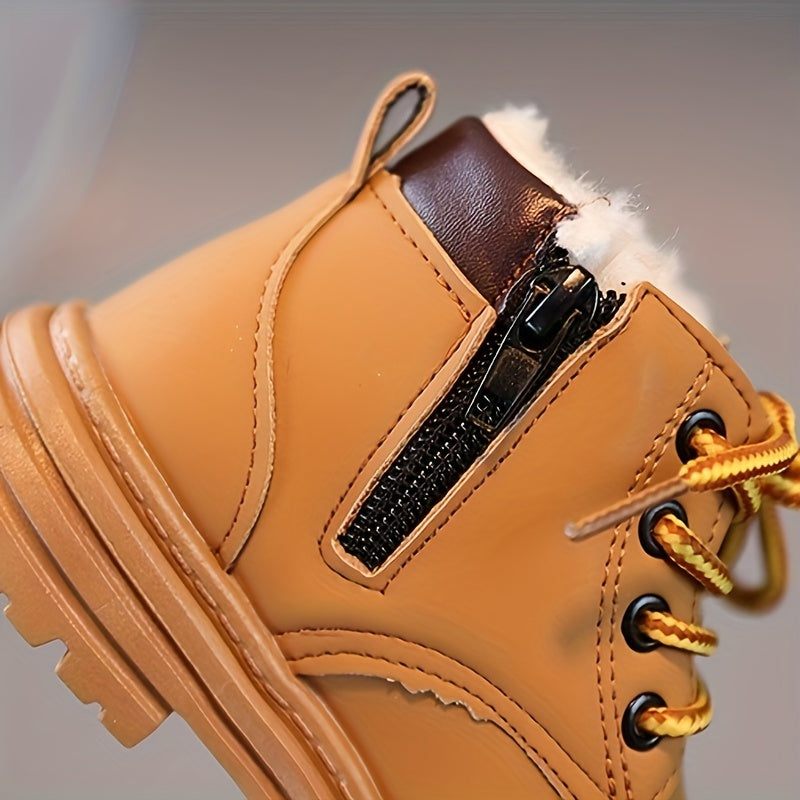 Trendy Fleece Stiefel für Jungen - Warm und Wasserdicht