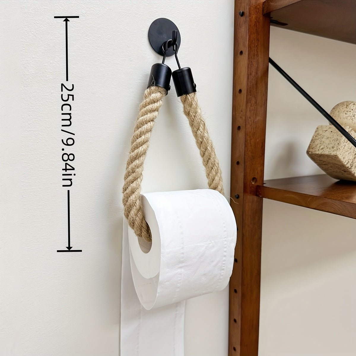 Hanfseil Toilettenpapierhalter – Für Stylische Badezimmer