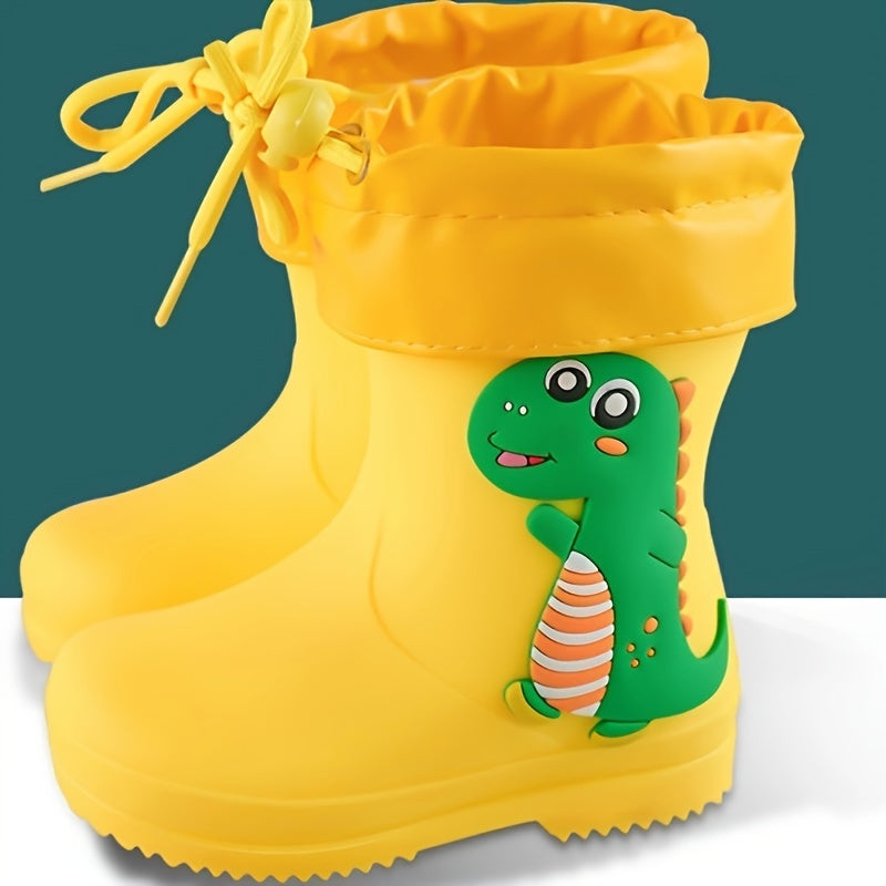 Dino & Bunny Gummistiefel für Kinder - Verspielter Wasserdichter Schutz