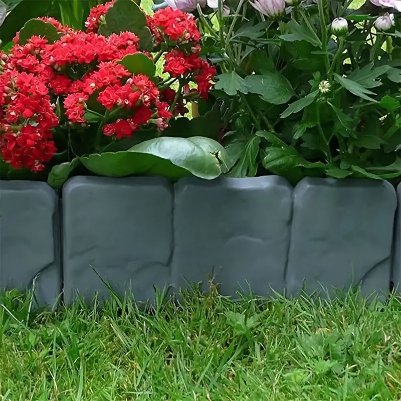 Steinlook Gartenrand Set – Praktisch und Dekorativ