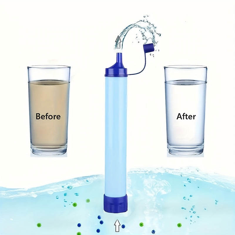 PureFlow Wasserfilter-Strohhalm - Kompakt und effizient für sauberes Trinkwasser