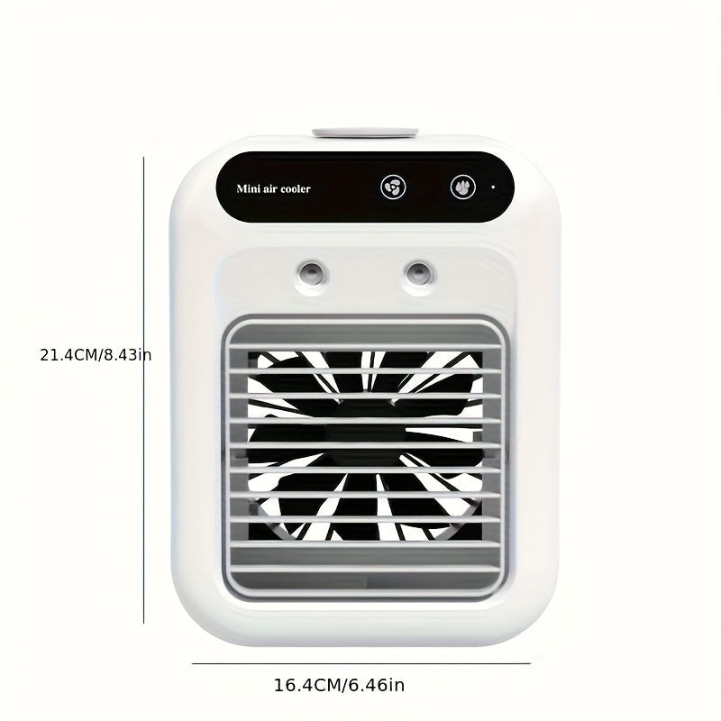 Portabler Mini-Klimaanlage – All-in-One Luftbefeuchter & Ventilator