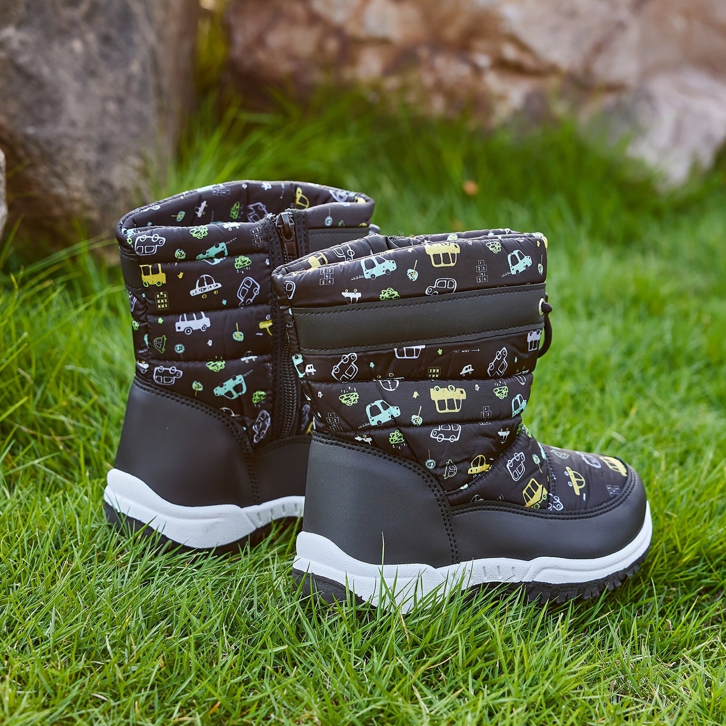 Spielerische Abenteurer Schneestiefel für Kinder – Warm und sicher für draußen