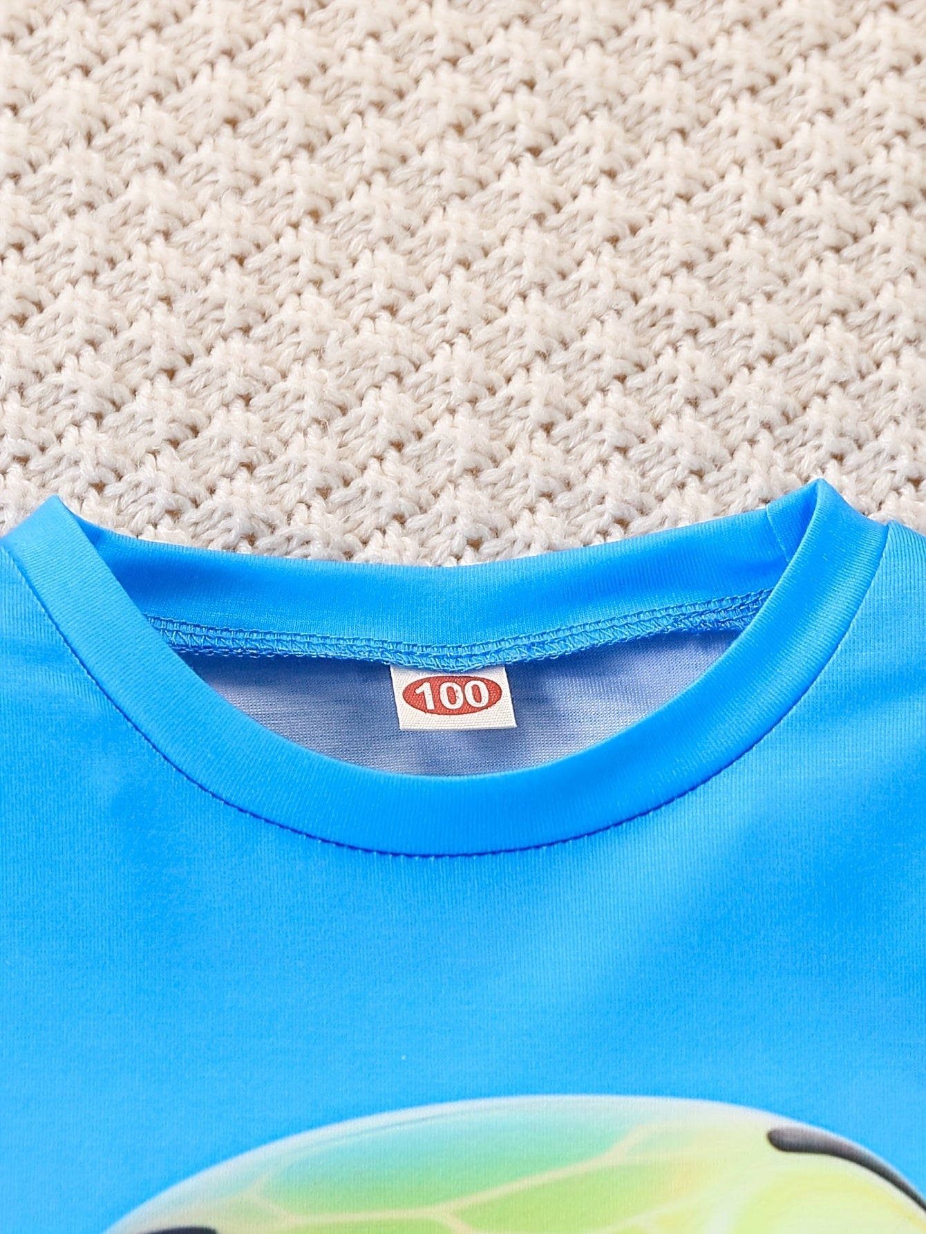 Schildkröten Druck Sommer Set – Lässiges T-Shirt und Shorts für Jungen