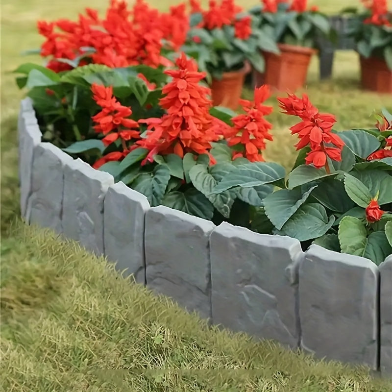 Steinlook Gartenrand Set – Praktisch und Dekorativ