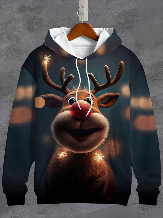 Rudolph's Festlicher Hoodie – Bequem und fröhlich