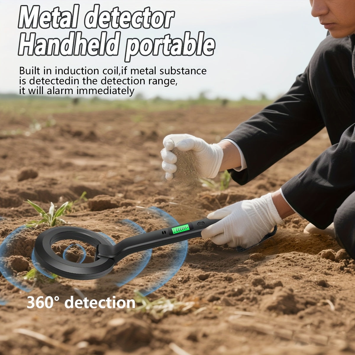 ProScan Metalldetektor – Präzise und Benutzerfreundlich für Outdoor-Abenteuer